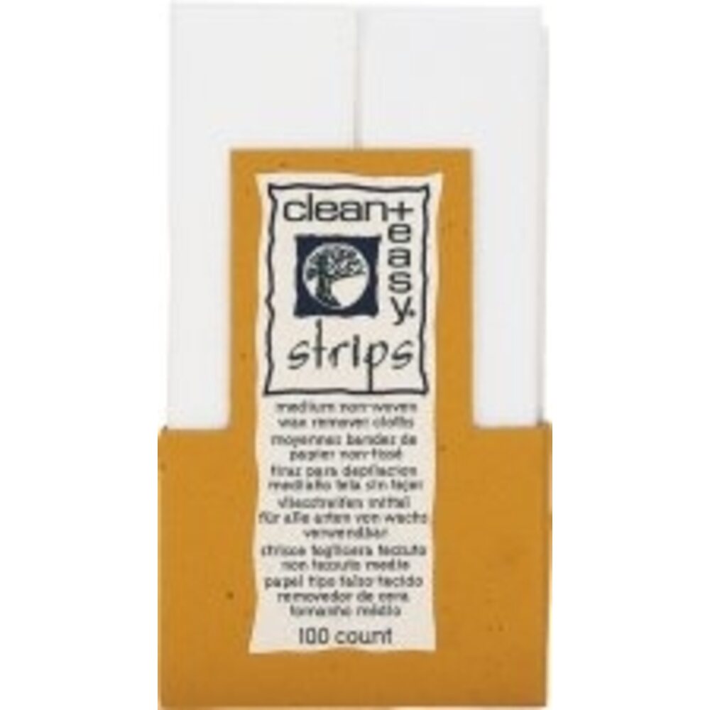 Clean & Easy Cloth Wax Remover Strips Medium 1