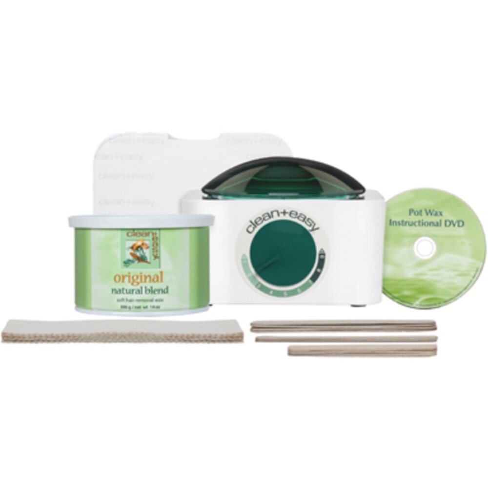 Clean & Easy Pot Wax Mini Kit WarmerWaxSticks (I