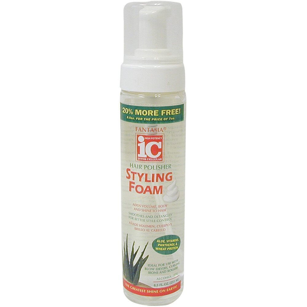 Fantasia Hair Polisher Styling Foam 8.5 oz. (FA2