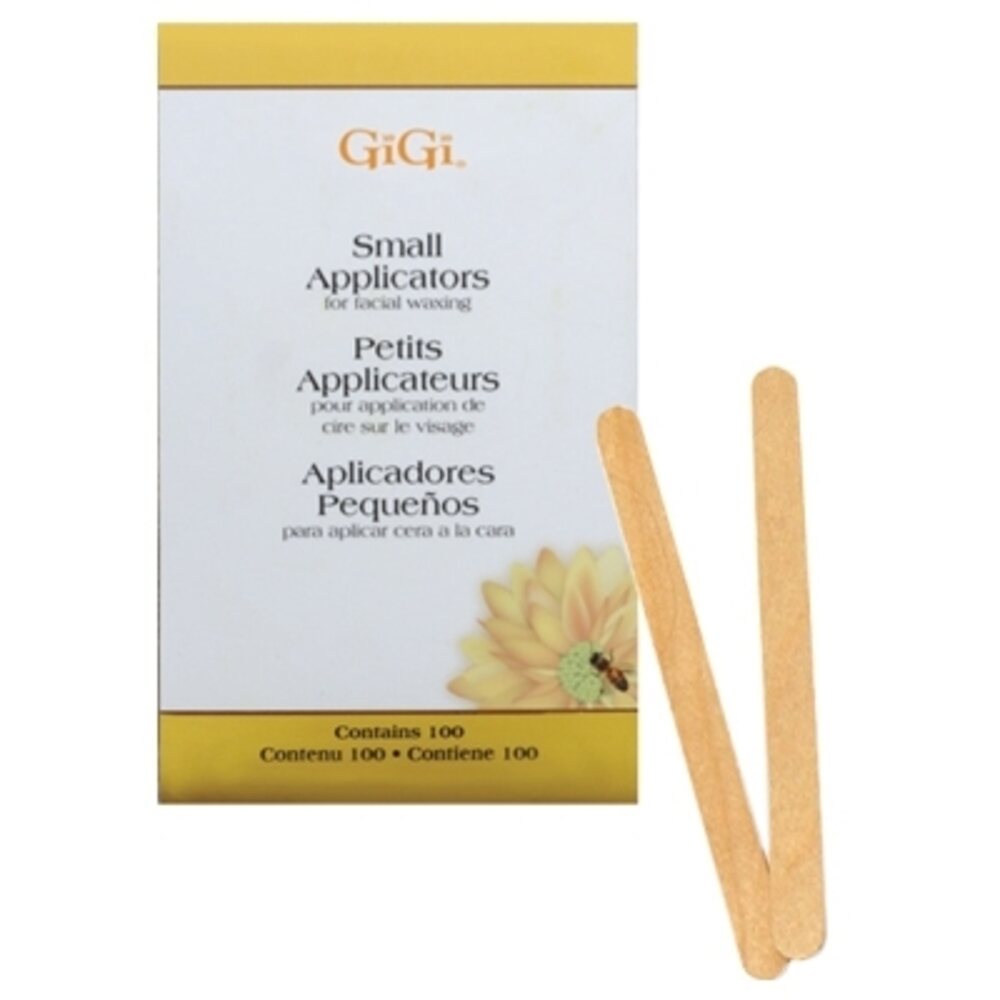 GiGi Wood Spatulas Small 100 Pack (GG-0400)