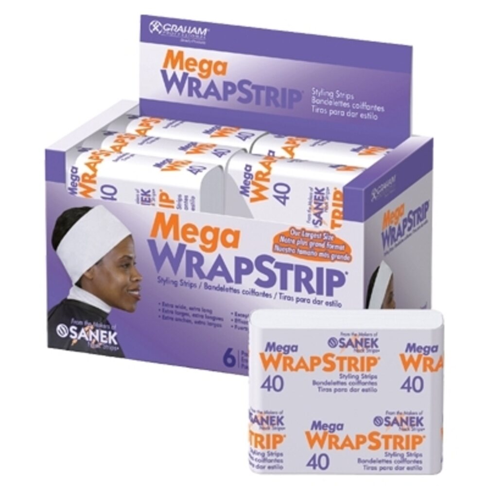 Graham Mega Wrap Strips 40 Strips per Pack 9 P