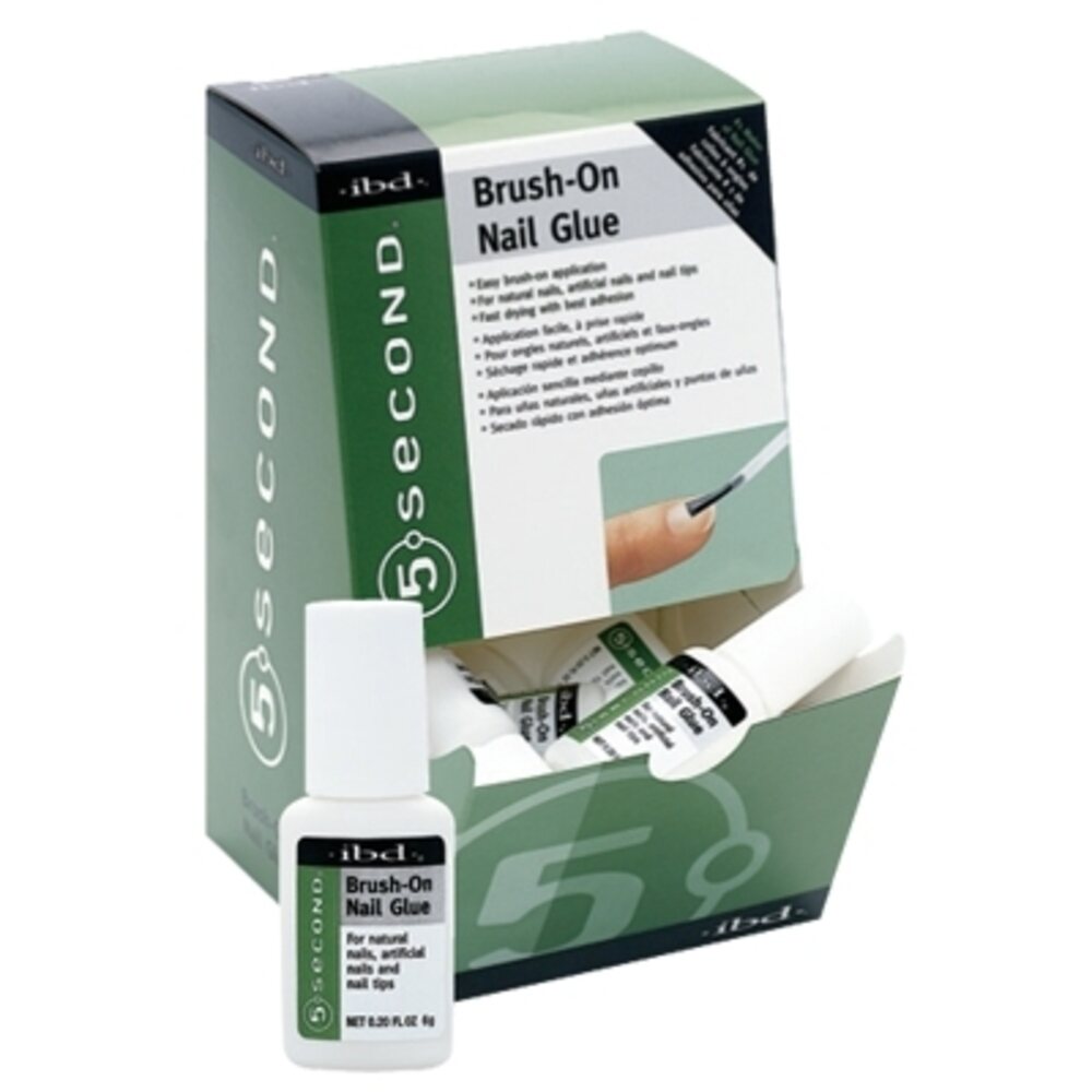 IBD 5 Second Brush-On Glue 12 Piece Display (IBD