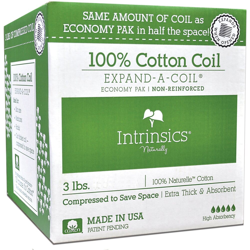Intrinsics Economy Pak - 100% Cotton Coil Non-Reinforced (IN100620)