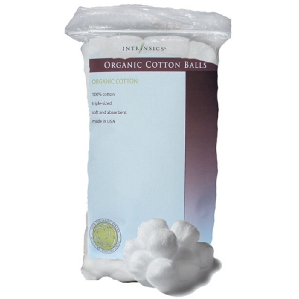 Intrinsics Organic Cotton Balls 100 Count (IN189