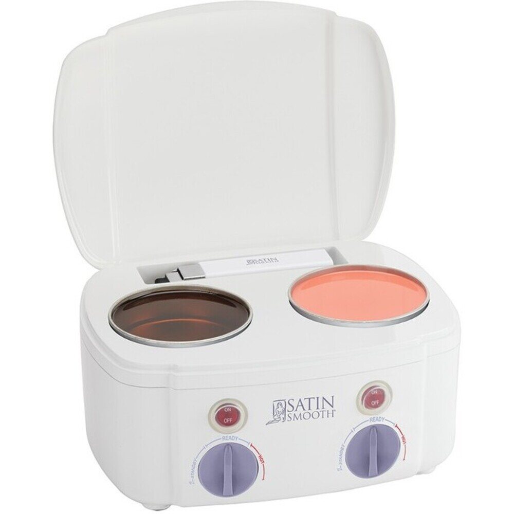 Jilbere Satin Smooth Pro Double Wax Warmer 2 Tub (