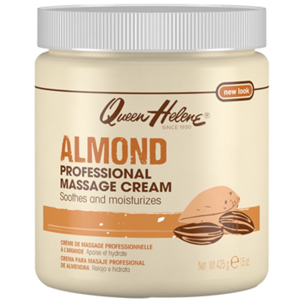 Queen Helene Almond Massage Cream 15 oz. Jar (QH
