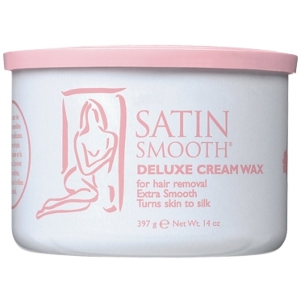 Satin Smooth Deluxe Cream Wax 14 oz. (SSW14CR)