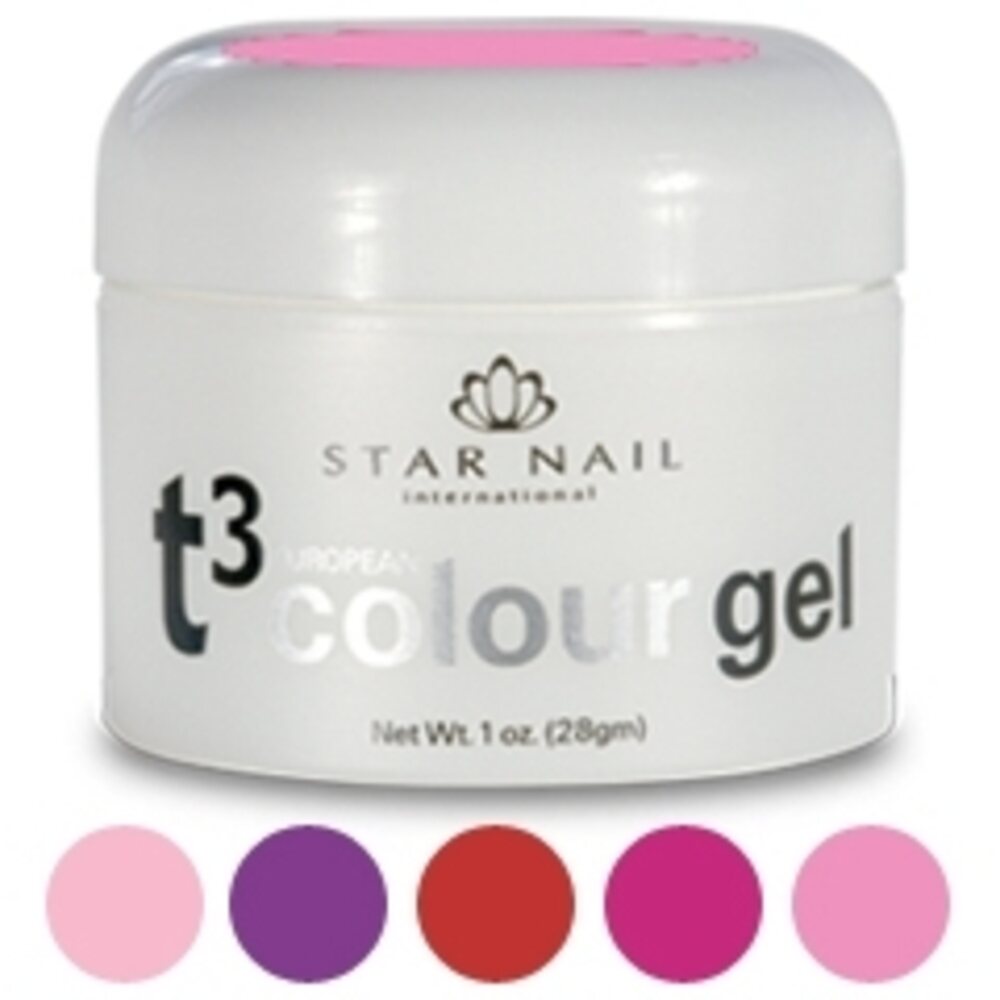Star Nail Colour Gel 1 oz. Fashionista Fuchsia (ST