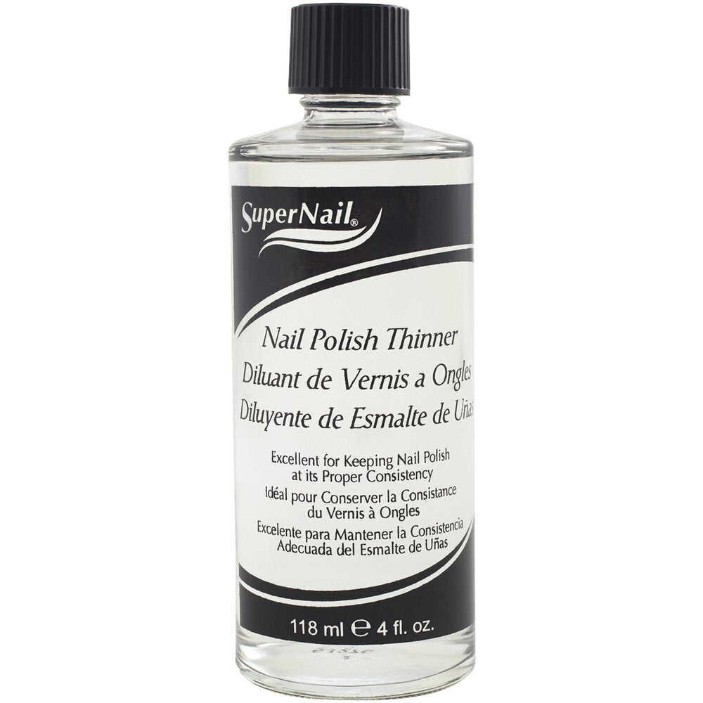 Supernail Nail Polish Thinner 4 oz. Bottle (SN3130