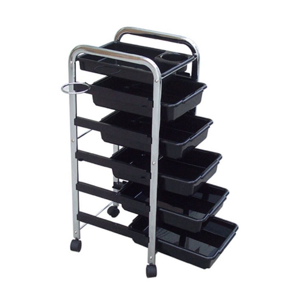 HBNY Fatel 6 Tier Rollabout Caddy (TR02)