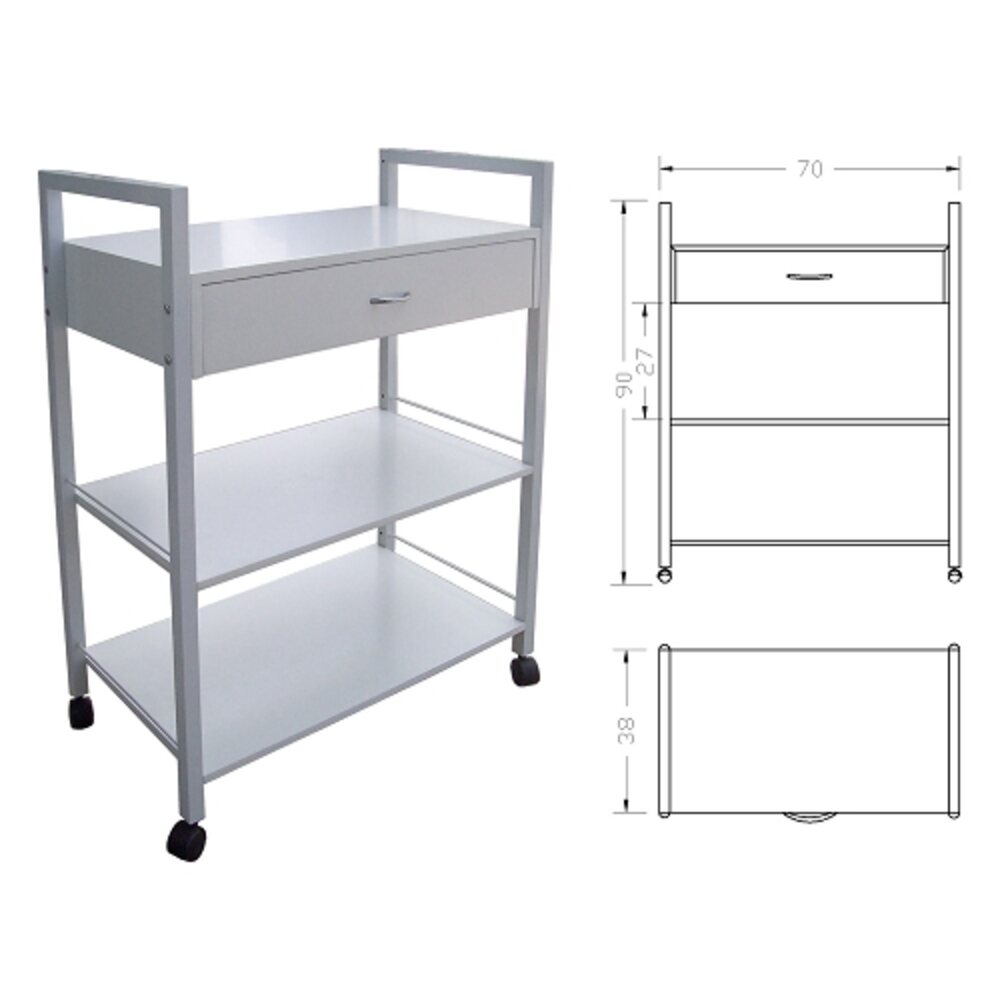 HBNY Free Style 1 Drawer Trolley (TR11.1)