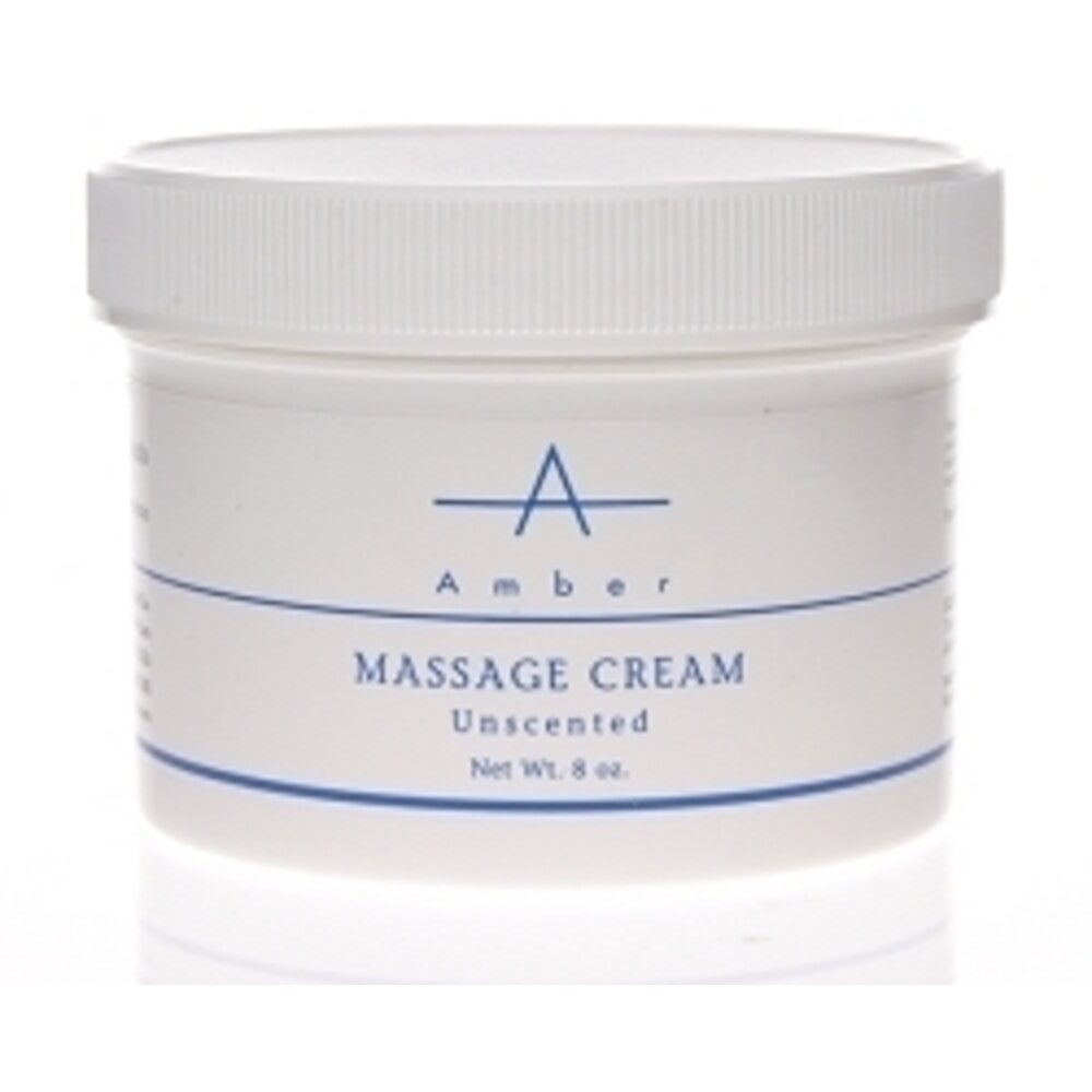 AMBER Unscented Massage Cream 8 oz.