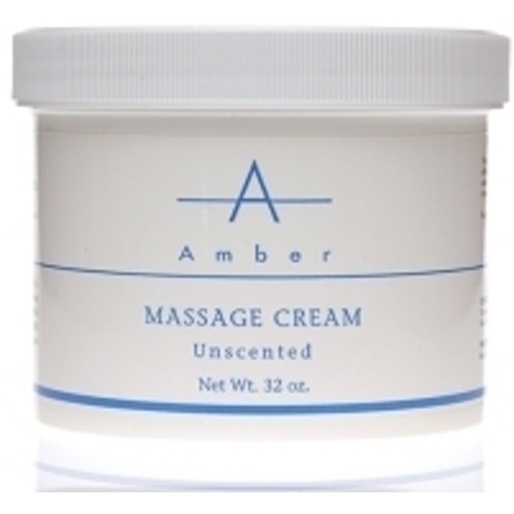 AMBER Unscented Massage Cream 32 oz.