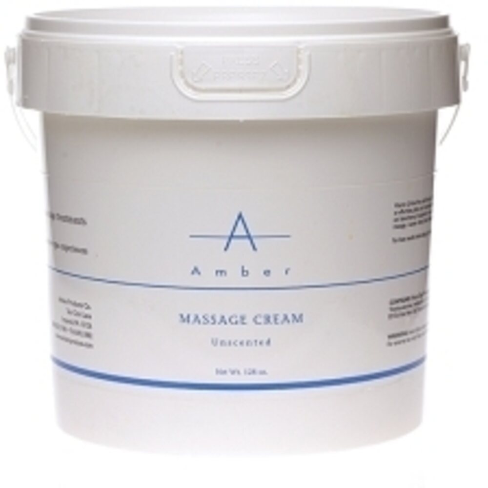 AMBER Unscented Massage Cream 1 Gallon