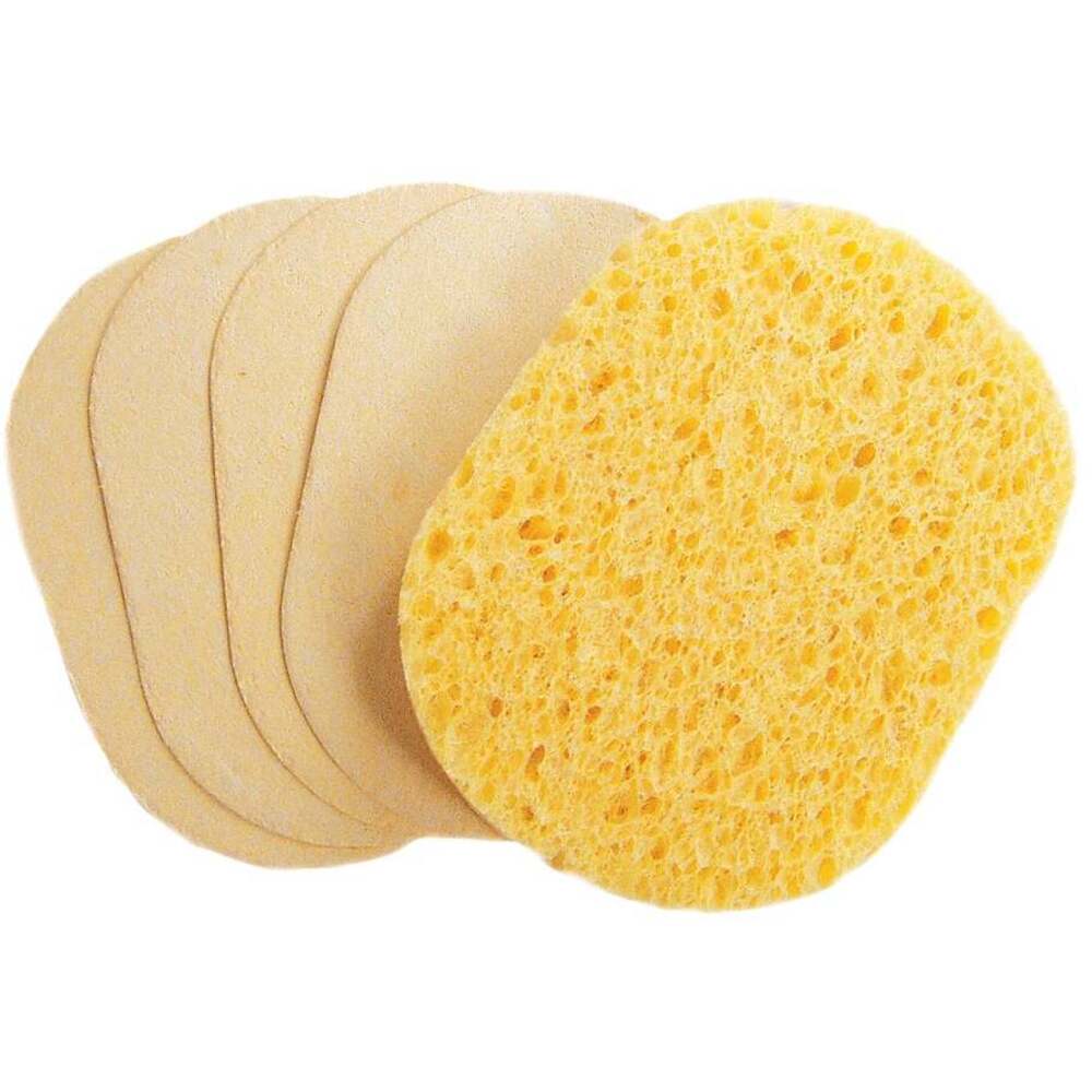 Oval Compressed Sponge Natural 24 Pack