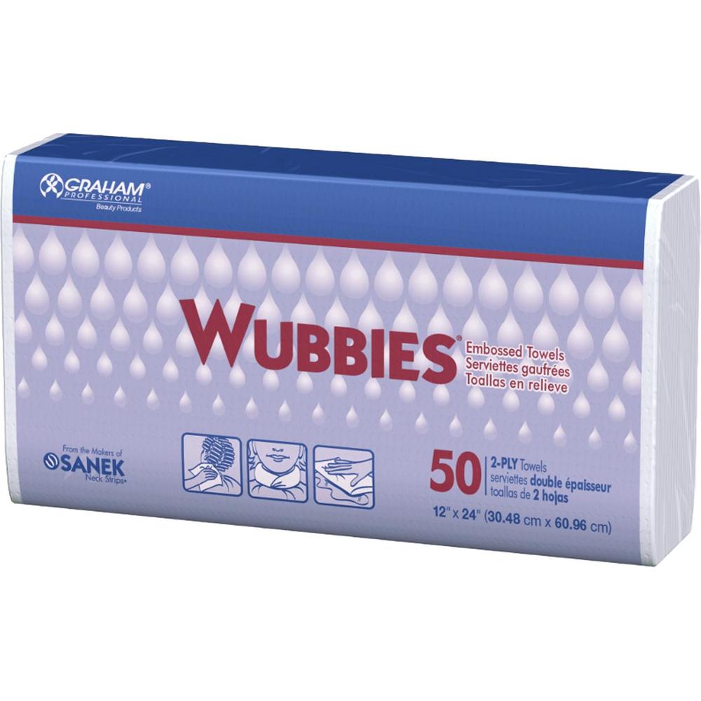 WUBBIES Towels 50 Pack