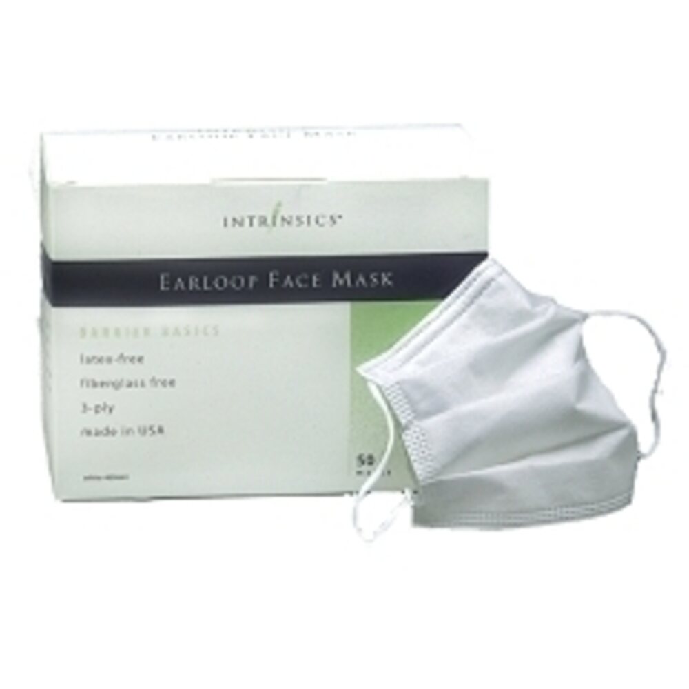 INTRINSICS Ear Loop Face Mask 50 Pack