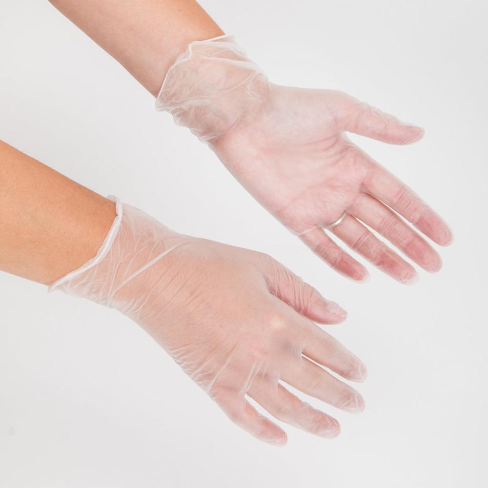 INTRINSICS Vinyl Gloves Small 100 Pack