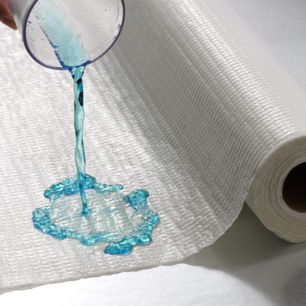 SPA ESSENTIALS Poly-Back Table Paper White