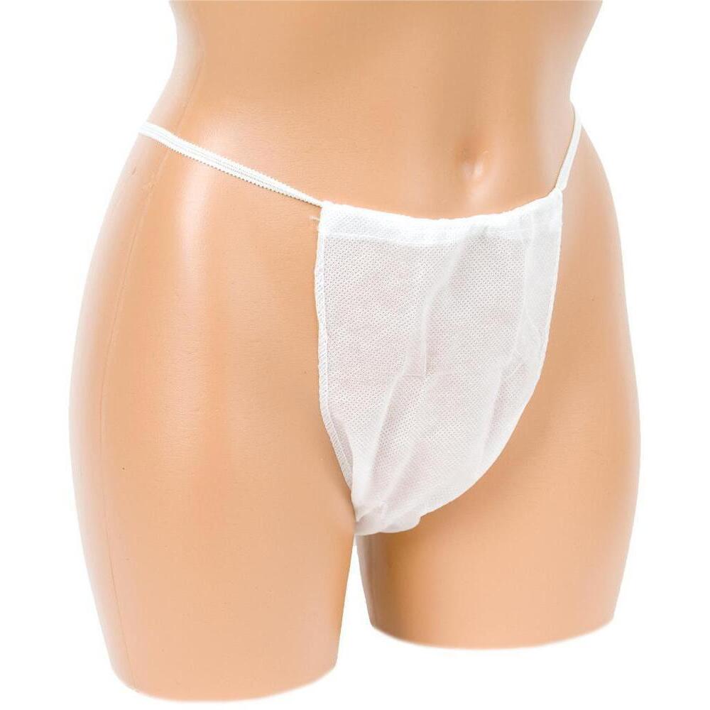 INTRINSICS Ladies Bikinis White 25 Pack