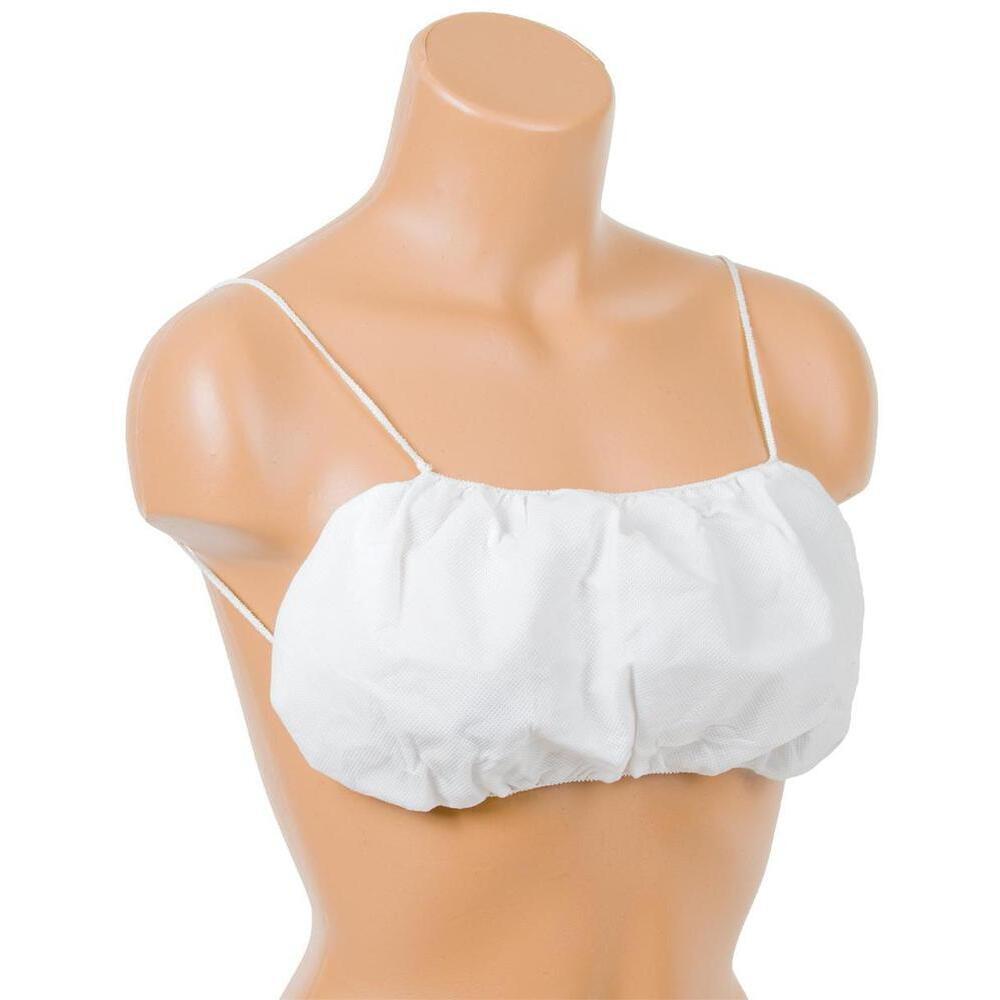INTRINSICS Disposable Bra White S-M 10 Pack