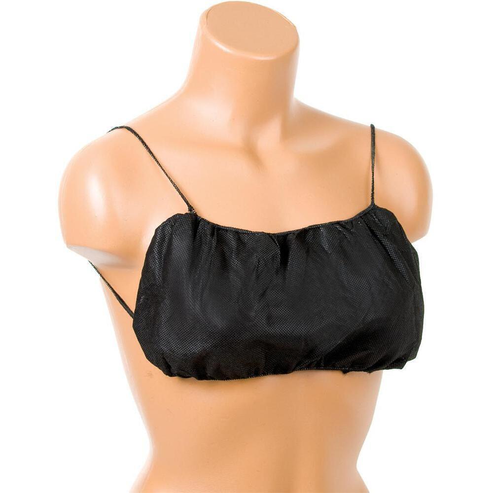 INTRINSICS Disposable Bra Black L-XL 10 Pack