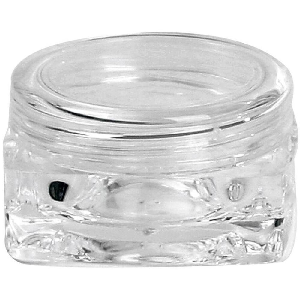 Amenity Jar-Clear Sq 10g 10 Pack