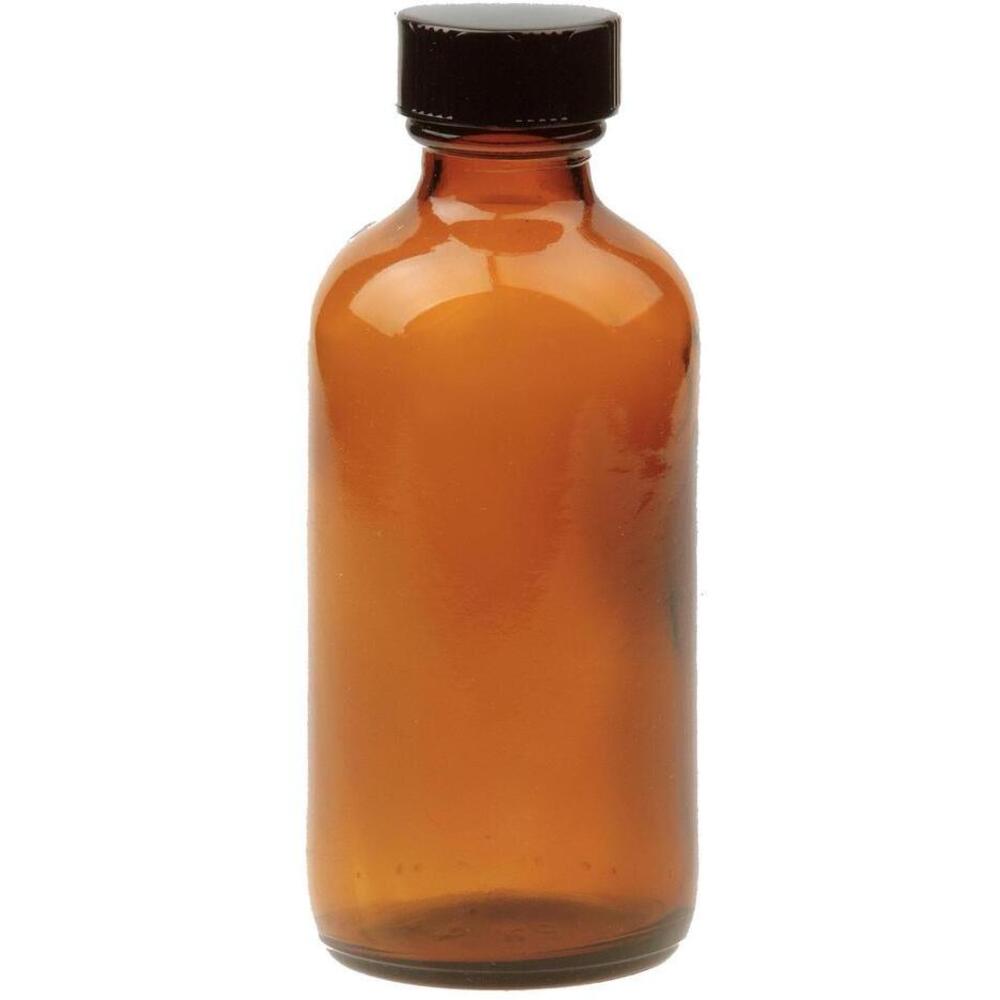 4 oz. Amber Bottle & Lid