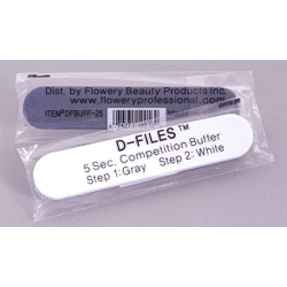 FLOWERY D-File 5 Second Buffer 25 Pack