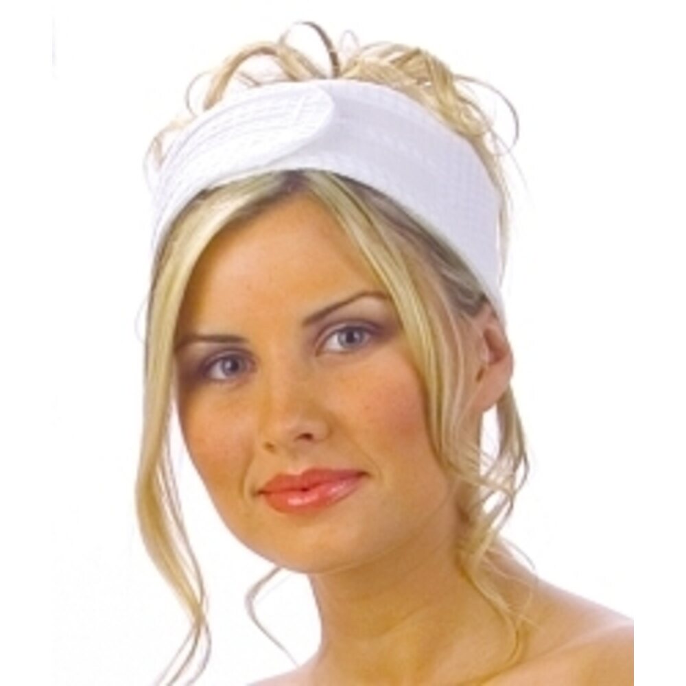 Waffle Headband White 3 Pack