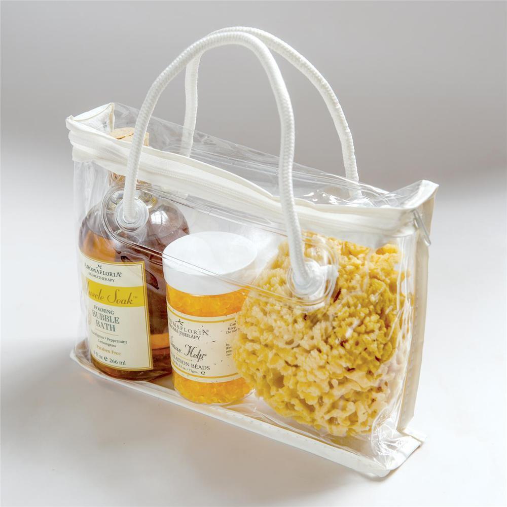 Vinyl Rope Tote White