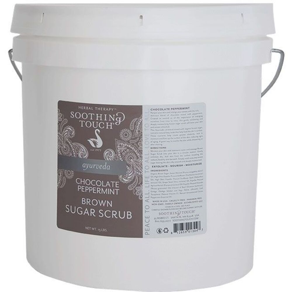 Soothing Touch Chocolate Peppermint Brown Sugar Scrub / 2 Gallon (ST269)