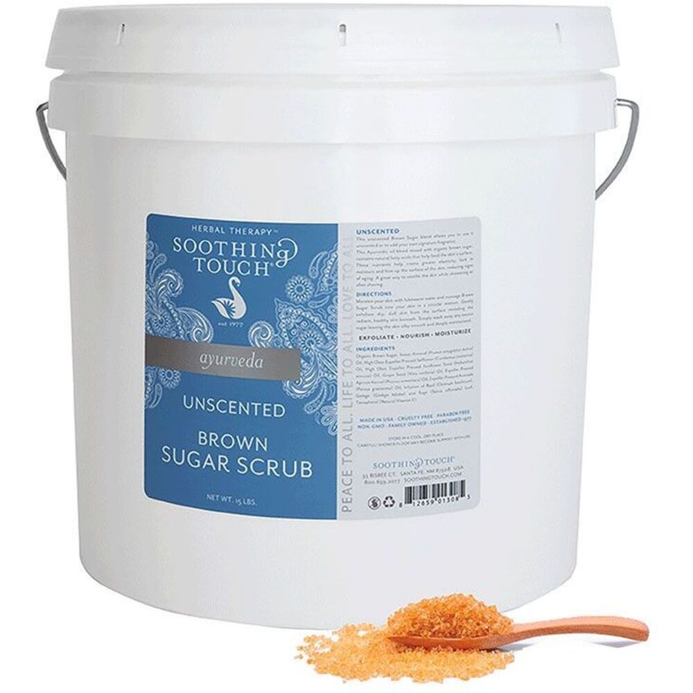 Soothing Touch Unscented Brown Sugar Scrub / 2 Gallon (ST272)
