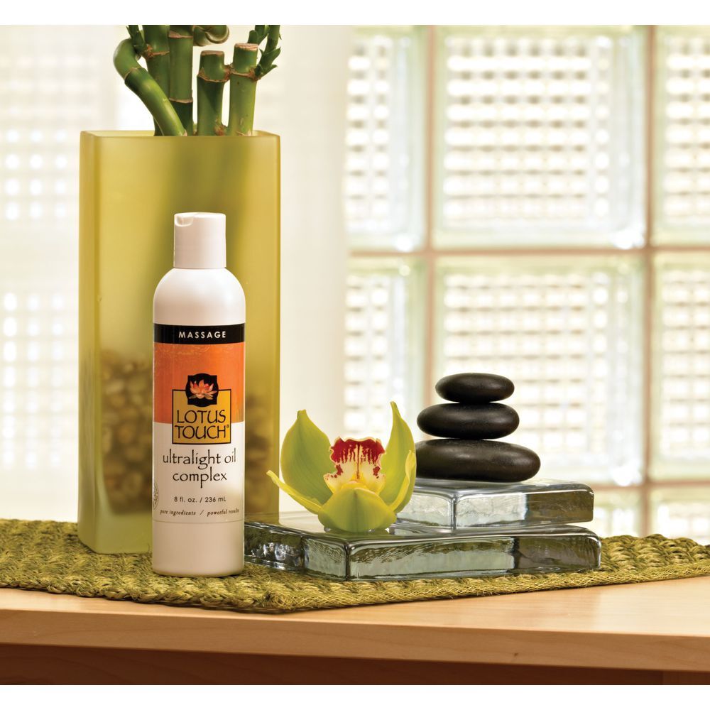 Lotus Touch UltraLight Massage Oil Complex 8 oz.