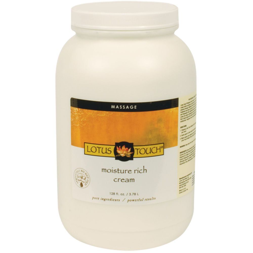 Lotus Touch Moisture Rich Massage Cream 1 Gallo