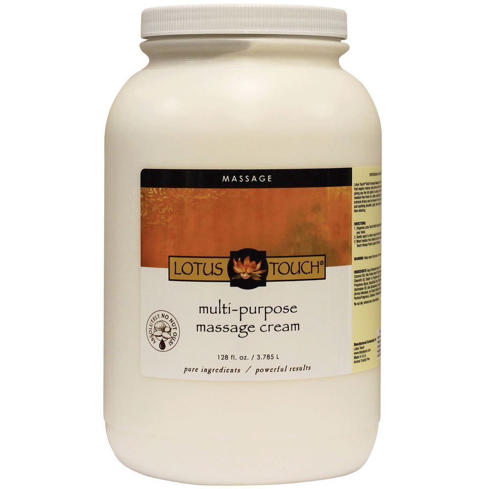 Lotus Touch Multi-Purpose Massage Cream 1 Gallon