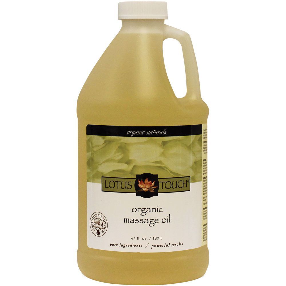 Lotus Touch Organic Naturals Massage Oil 64 oz.