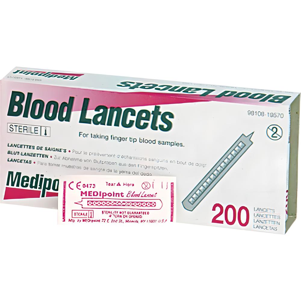 Medipoint Disposable Lancets 200 Count (283 0063)