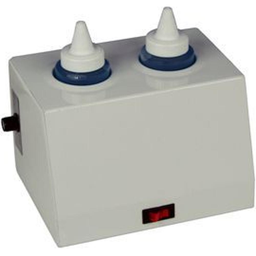 Powder-Coated White 2-Bottle Warmer (HUB2W)