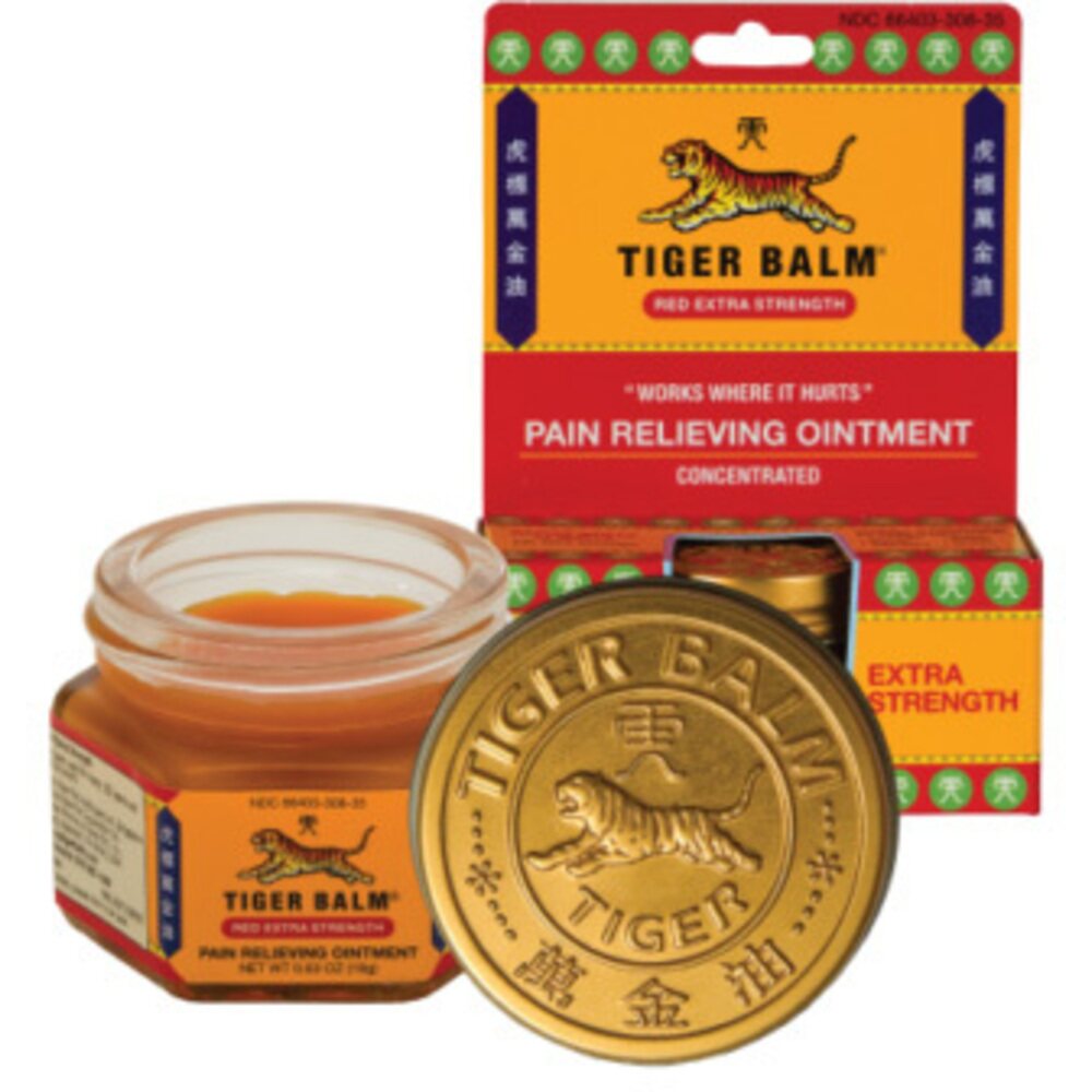 Tiger Balm Extra Strength Red .63 oz. (228 0006)