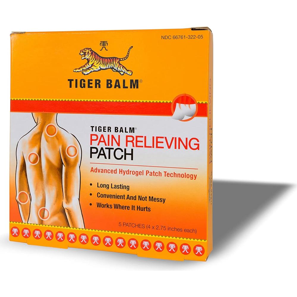 Tiger Balm Pain Relieving Patch 5Pk 4