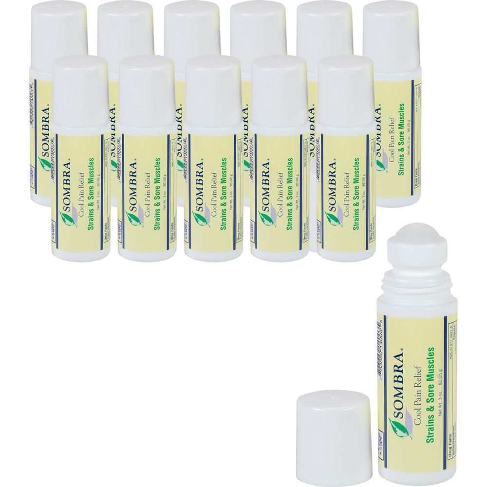 Sombra Cool Therapy 3 oz. Roll-on 12Case (228 033