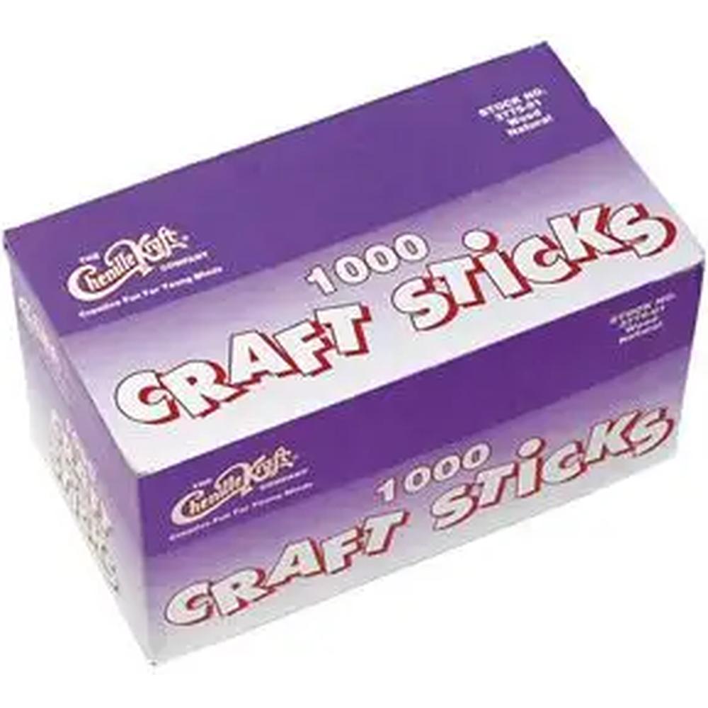 Large Wooden Waxing Sticks- 1000 Ct (276 0086)
