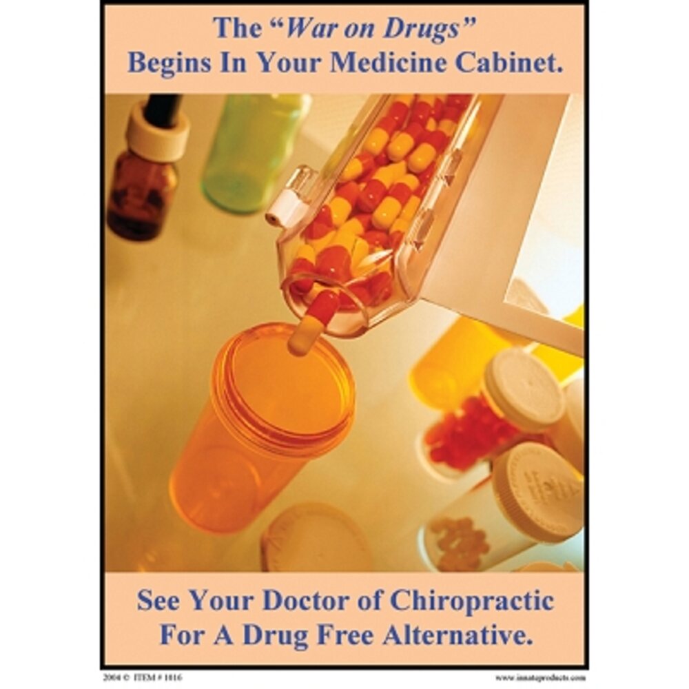 War On Drugs Poster 18'x24' (573 0219)