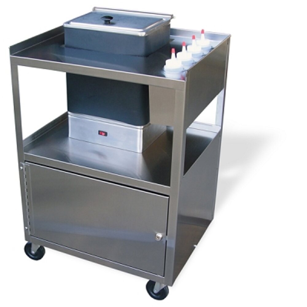 Service Center Cart with Cabinet (675 0014)