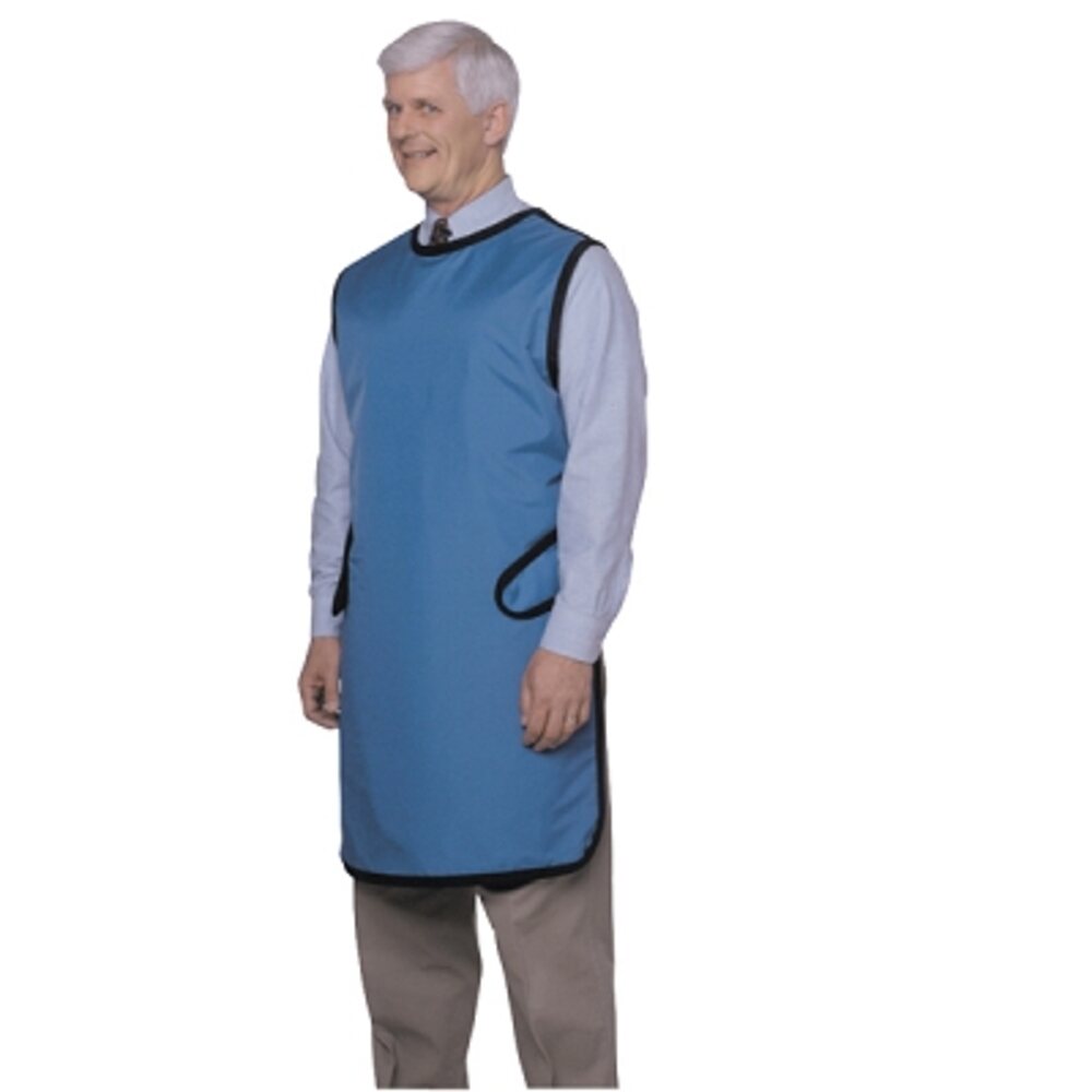 Lead Apron with Velcro Close Large Blue (693 0067)