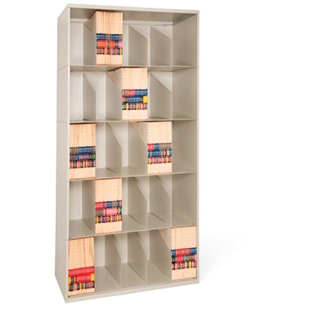 Thin Stak X-Ray Shelving 5 High 36' W (782 0004)