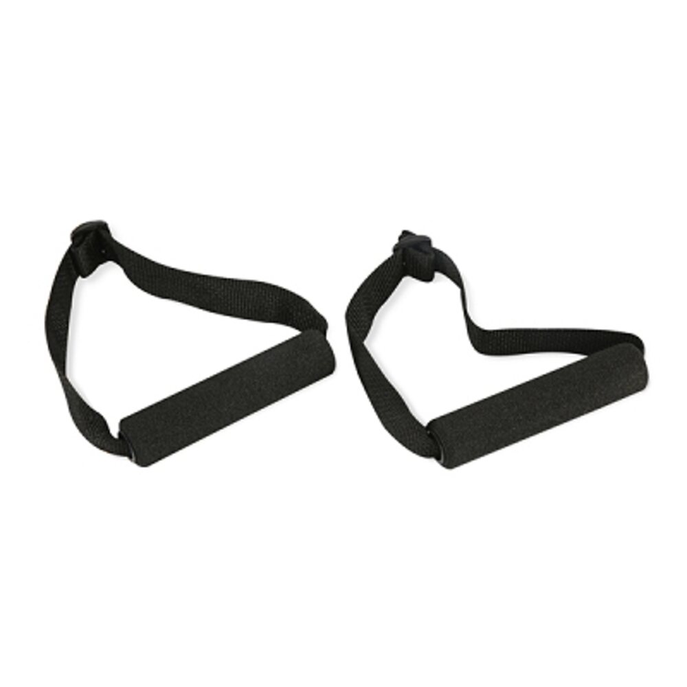 Cando Adjustable Foam Handles For Band Tubing Pair