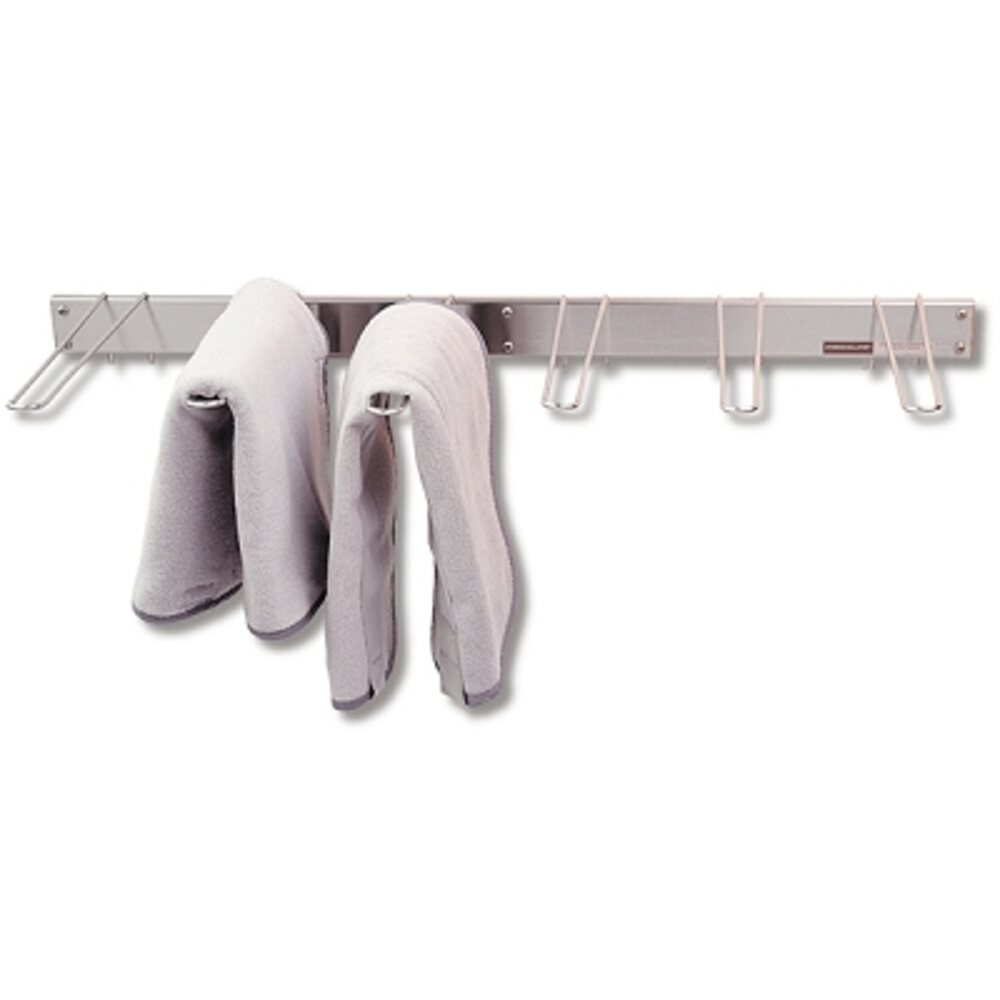 Wall Mounted Stainless Steel Drying Rack 6 Bracke