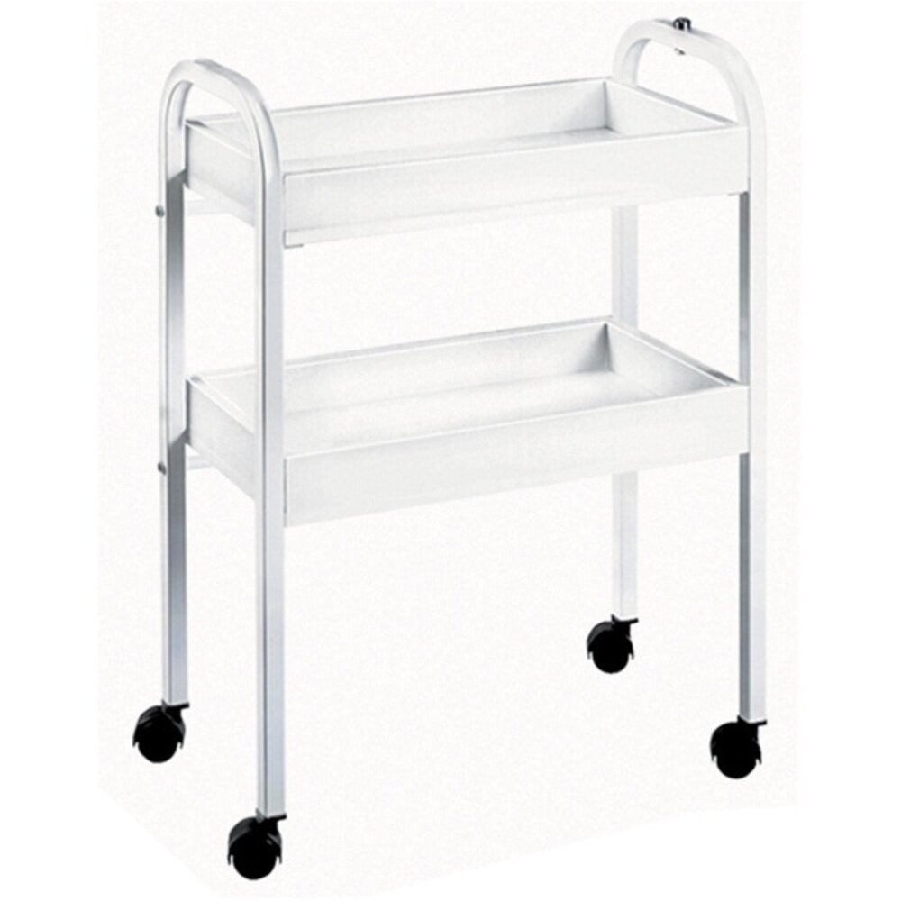 2 Shelf Safety Rim Trolley by Equipro